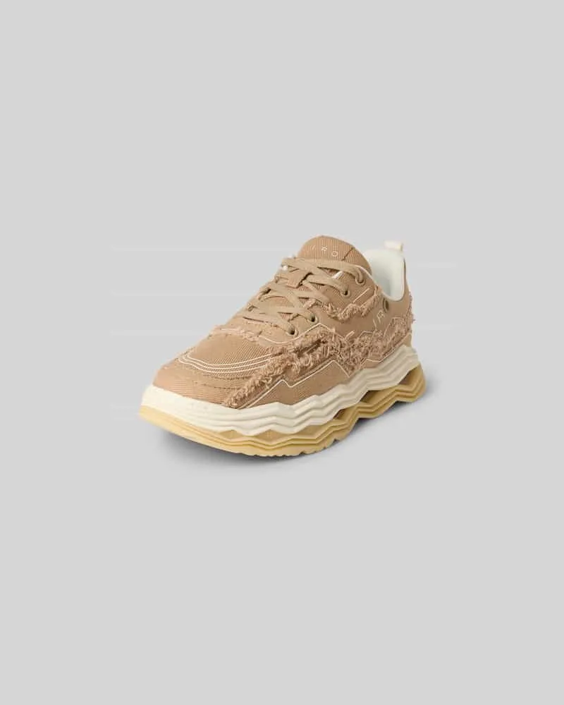 IRO Plateau-Sneaker mit Zierbesatz Sand