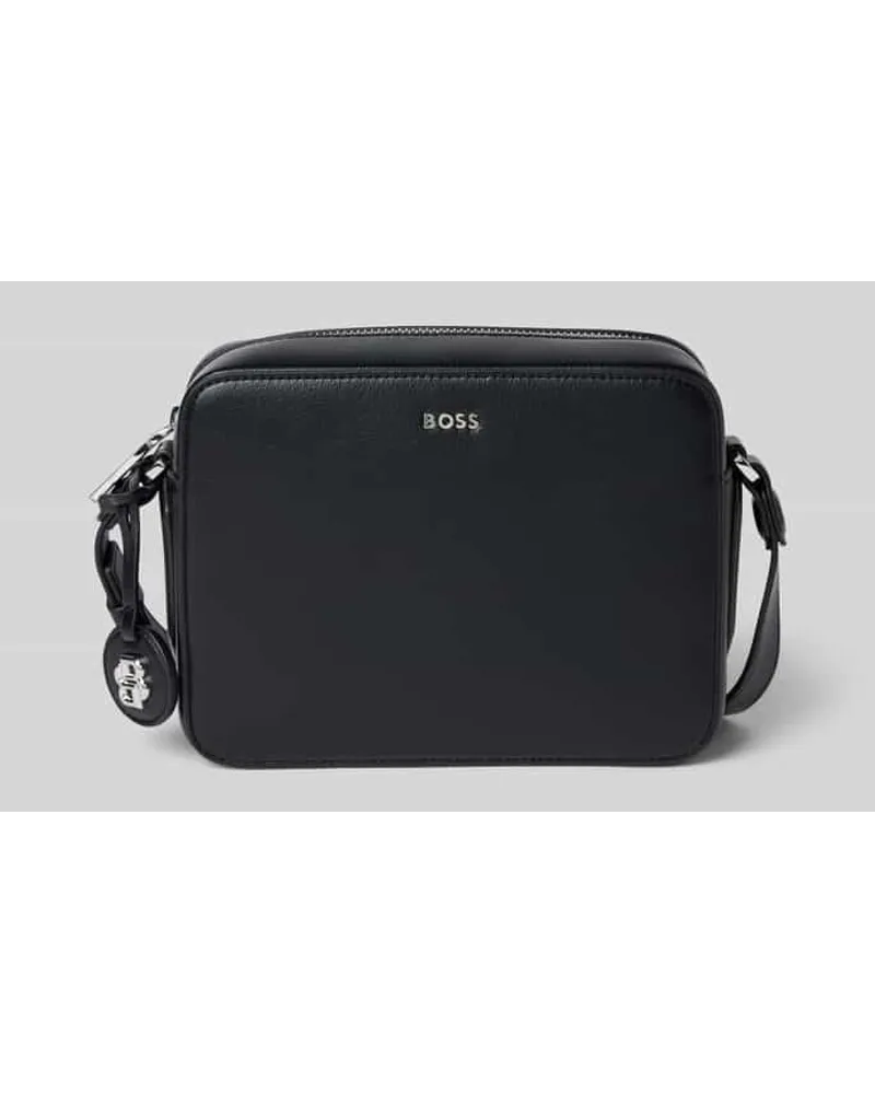 HUGO BOSS Umhängetasche mit Label-Applikation Modell 'Liriel Black