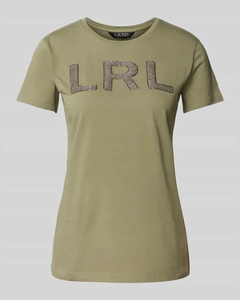 Ralph Lauren T-Shirt mit Label-Detail Modell 'KATLIN Oliv