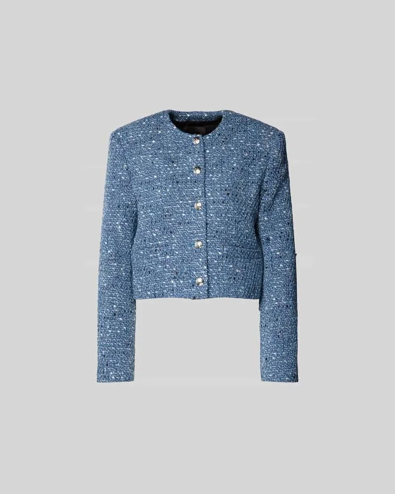 Anine Bing Jacke mit Knopfleiste Blau