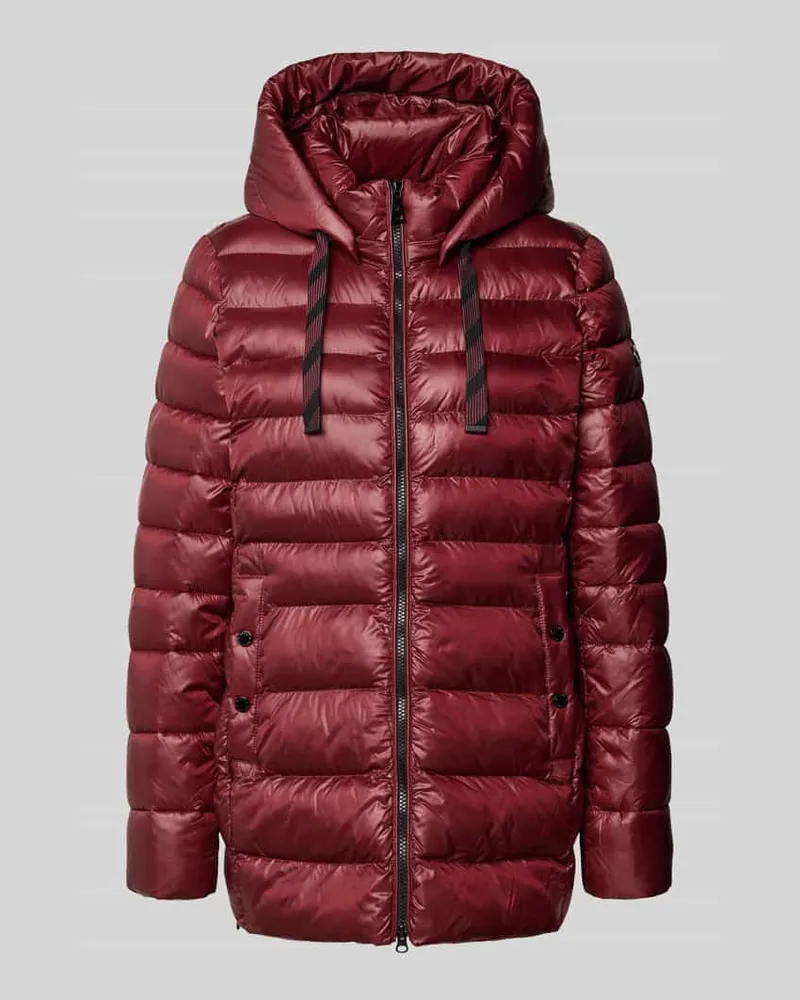 Fuchs Schmitt Regular Fit Steppjacke mit Zweiwege-Reißverschluss Dunkelrot
