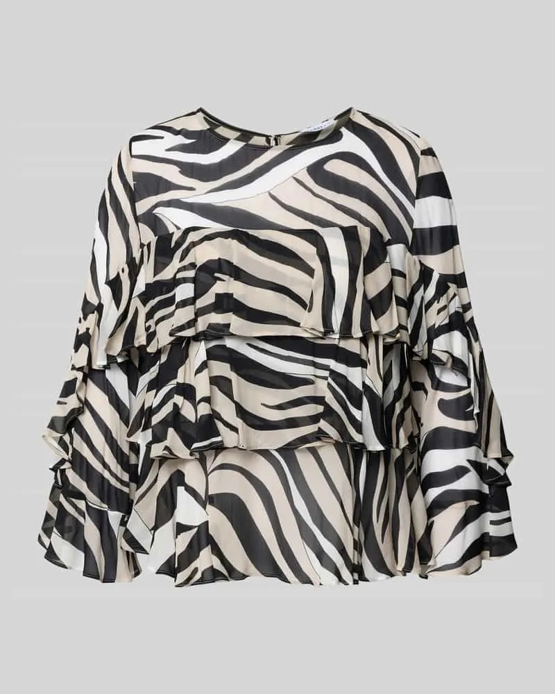 MARELLA Regular Fit Bluse aus reiner Viskose Modell 'Falco Black