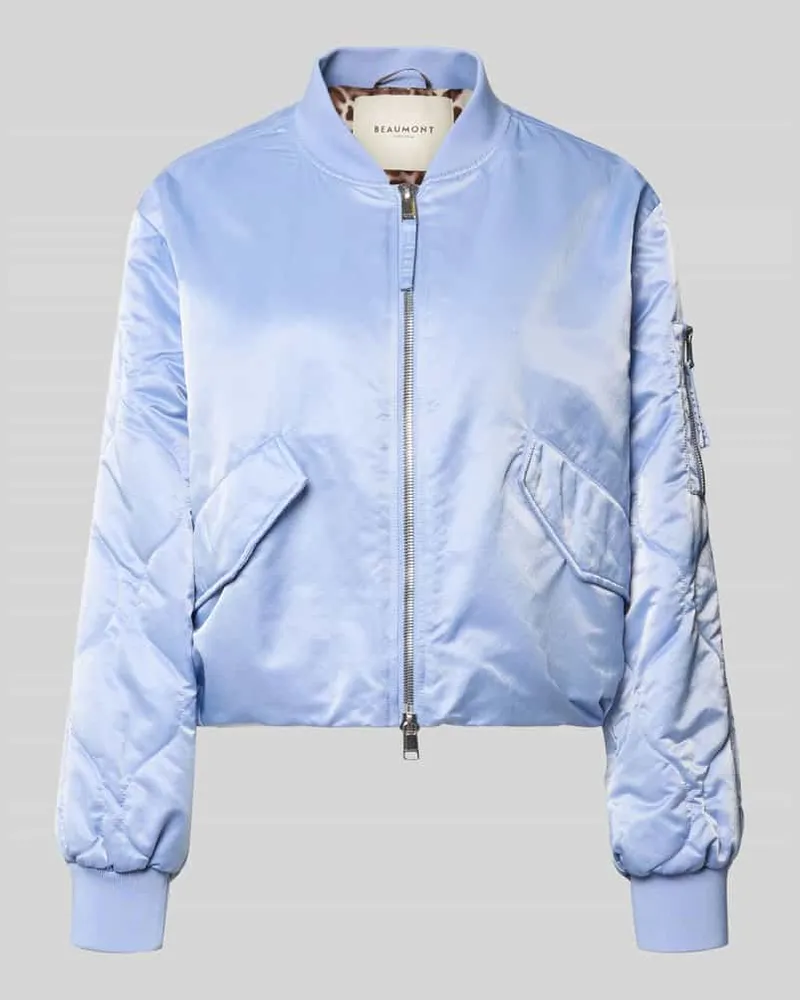 Beaumont Amsterdam Bomberjacke mit Pattentaschen Modell 'HADY Hellblau