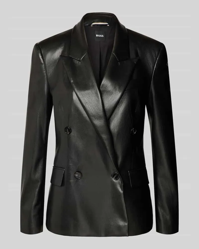 HUGO BOSS Blazer mit Reverskragen Modell 'Jaleto Black