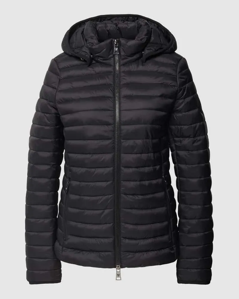 Fuchs Schmitt Steppjacke mit Kapuze Black