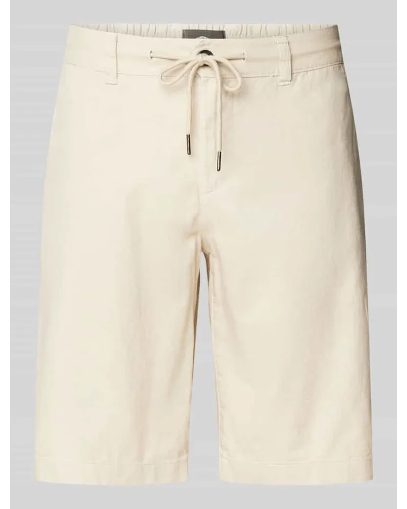 Fynch-Hatton Regular Fit Bermudas mit Tunnelzug Modell 'COLI Stein