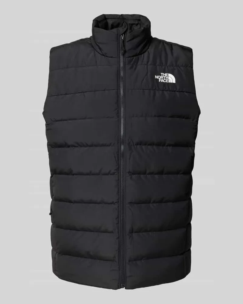 The North Face Daunenweste mit Label-Detail Black