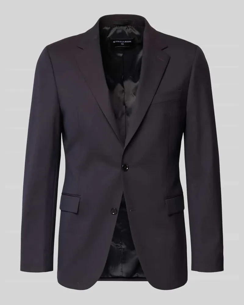Strellson Slim Fit Anzugsakko mit Woll-Anteil Modell 'ALZER 3 Pflaume