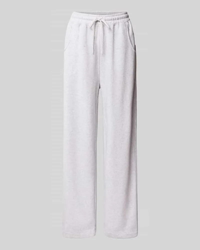 American Vintage Sweatpants mit Baumwoll-Anteil Modell 'BAPTOWN Hellgrau