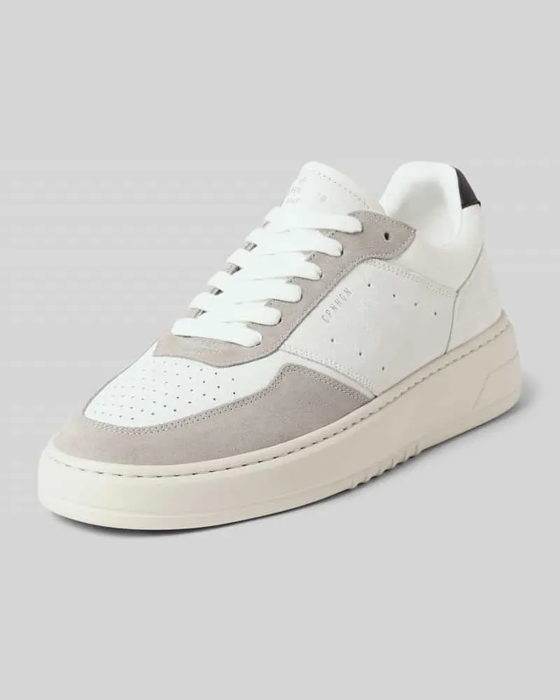 Copenhagen Sneaker aus Leder mit Schnürung Modell 'CPH1M Weiss