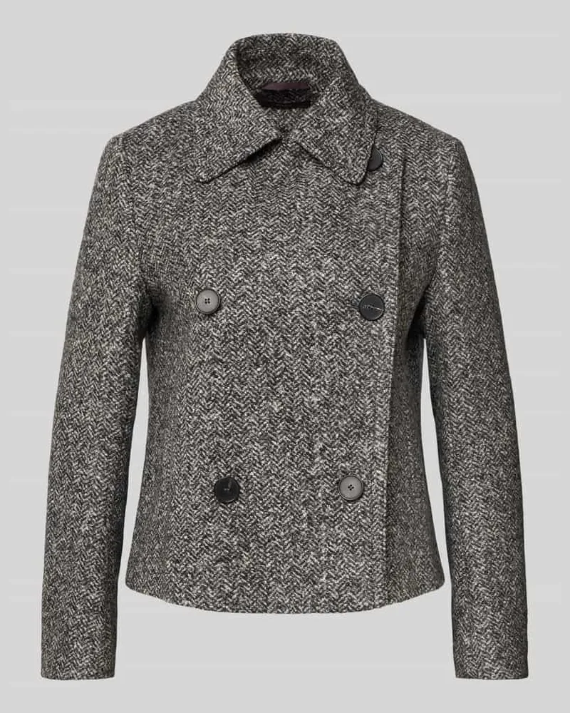 windsor. Jacke mit Umlegekragen und Knopfverschluss Dunkelgrau