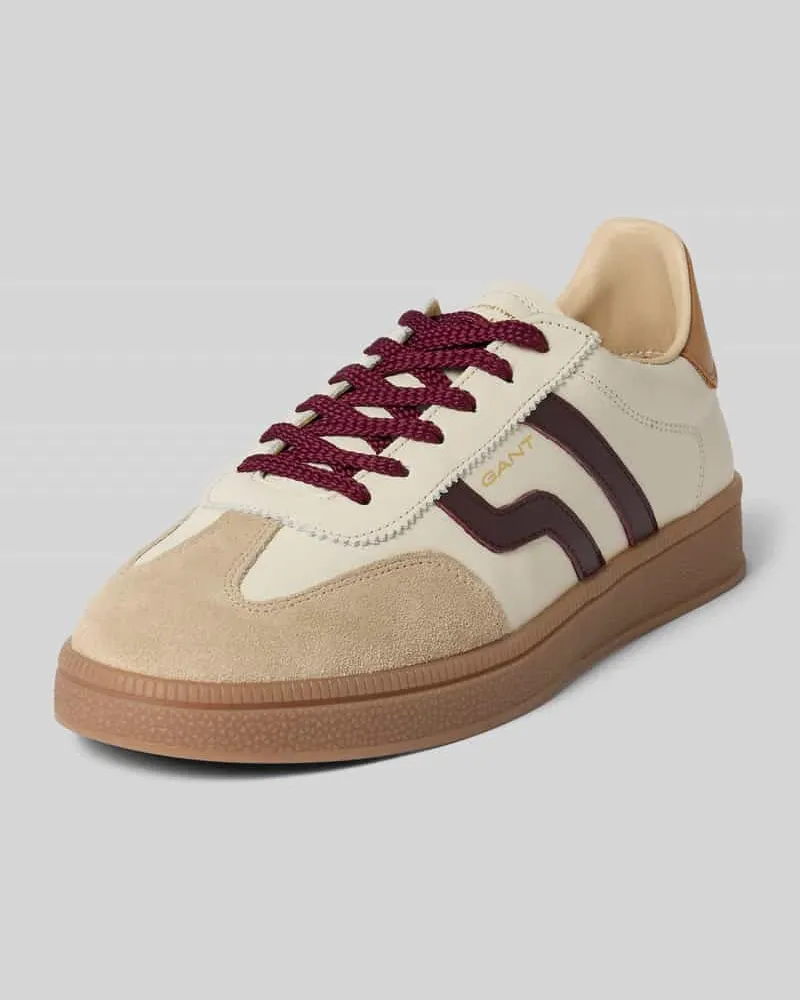 Gant Sneaker aus echtem Leder Modell 'Cuzima Offwhite
