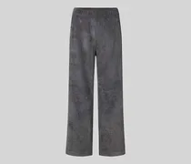 Cropped Cordhose mit elastischem Bund Modell 'CHIARA