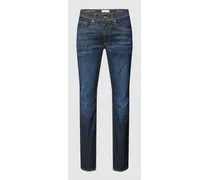Slim Fit Jeans mit Kontrastnähten Modell 'CHRIS