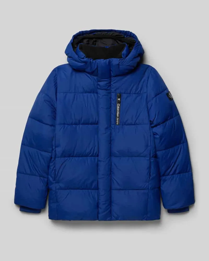 Calvin Klein Steppjacke mit Kapuze Royal