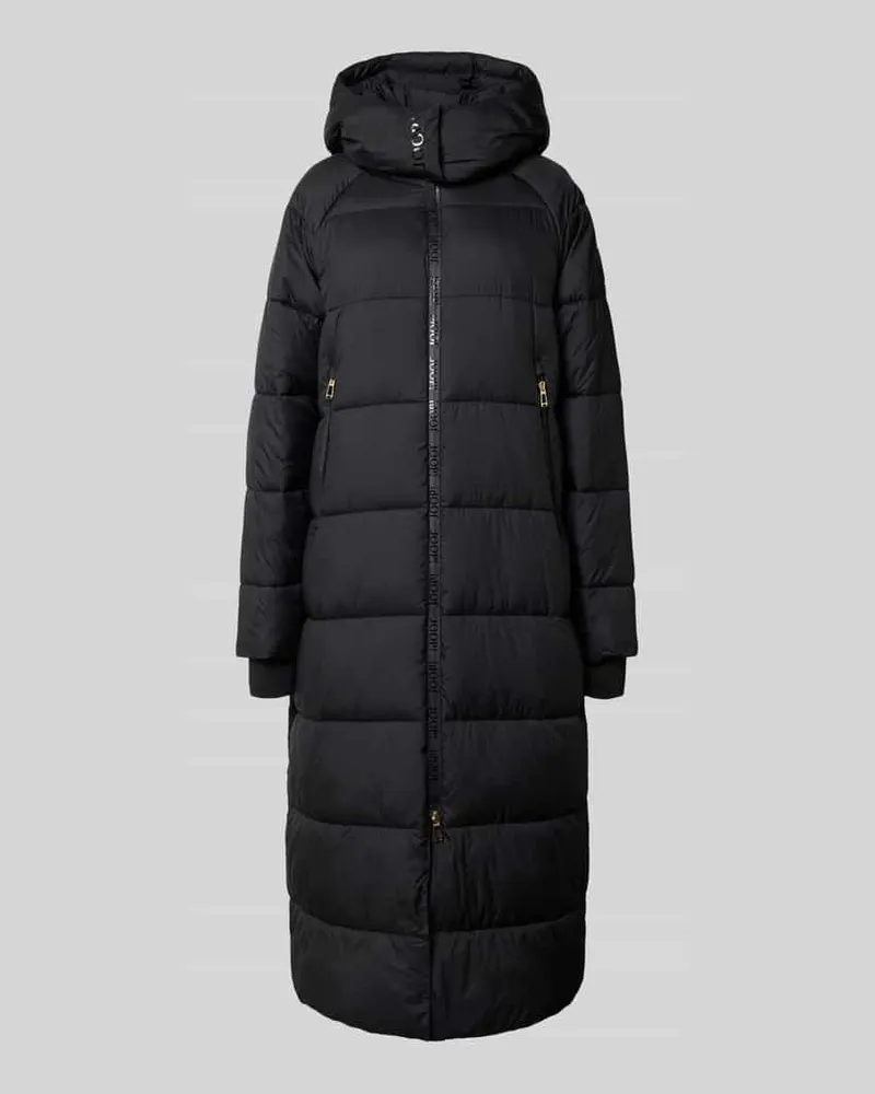 JOOP! Steppmantel mit seitlichen Reißverschlüssen Modell 'CARINA Black