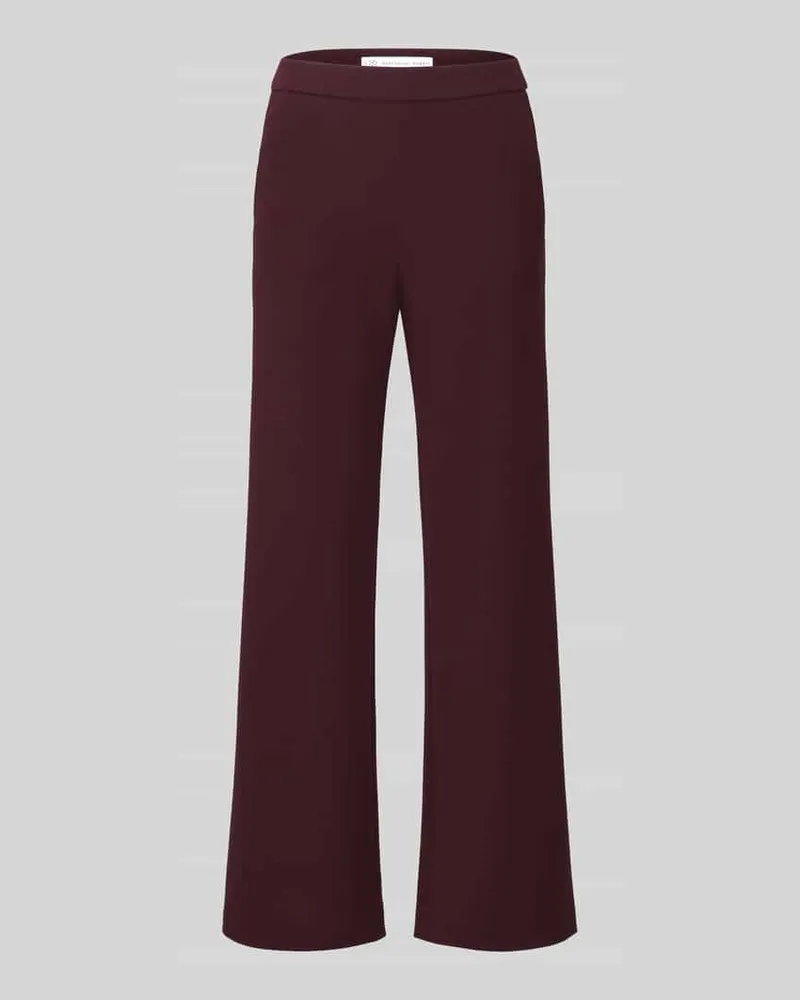 RAFFAELLO ROSSI  Weite Hose mit elastischem Bund Modell 'PALINA Bordeaux