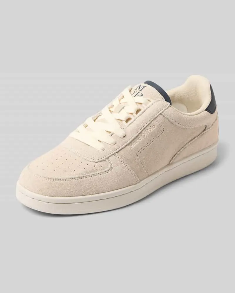 Marc O'Polo Sneaker aus echtem Leder Modell 'VINCENZO 2B Hellgrau