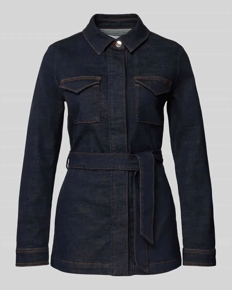 COMMA Blazer in Denim-Optik Modell 'September Jeansblau