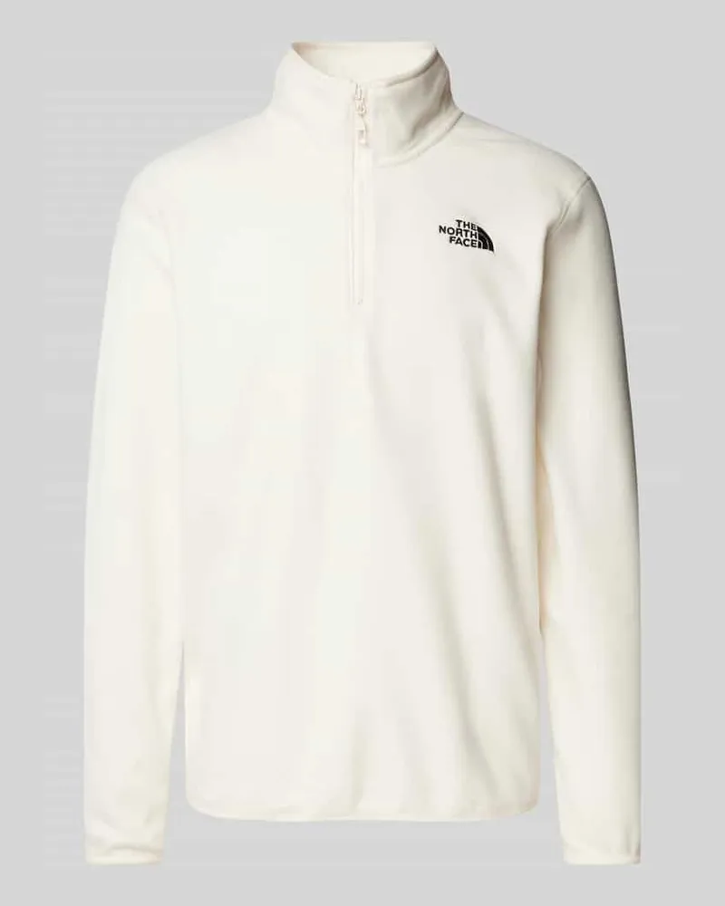 The North Face Sweatshirt mit Label-Stitching Modell 'GLACIER Weiss