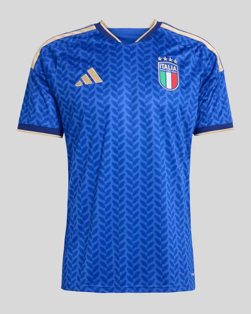 adidas Regular Fit T-Shirt Trikot Modell 'ITALIEN 26 Blau