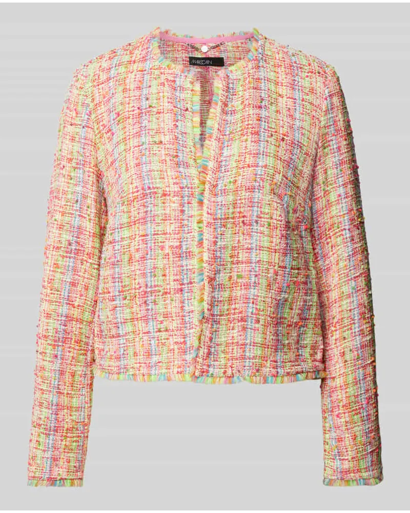 Marc Cain Blazer in Bouclé-Optik Neon