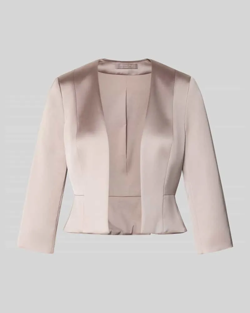 Christian Berg Regular Fit Blazer mit 3/4-Ärmeln Sand