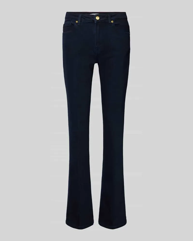 Tommy Hilfiger Regular Fit Bootcut Jeans aus Baumwoll-Mix Jeansblau
