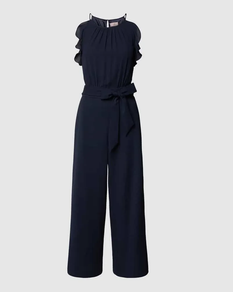 Vera Mont Jumpsuit mit Spaghettiträgern Marine