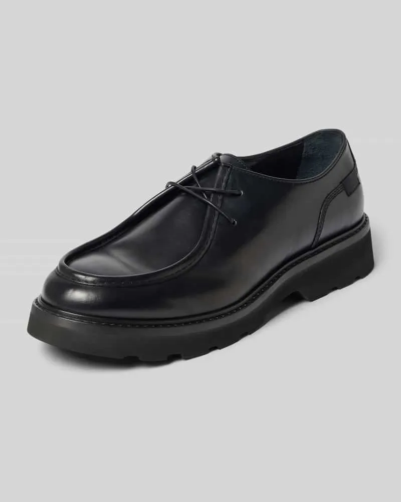 Woolrich Halbschuhe aus echtem Leder Modell 'Derby Black