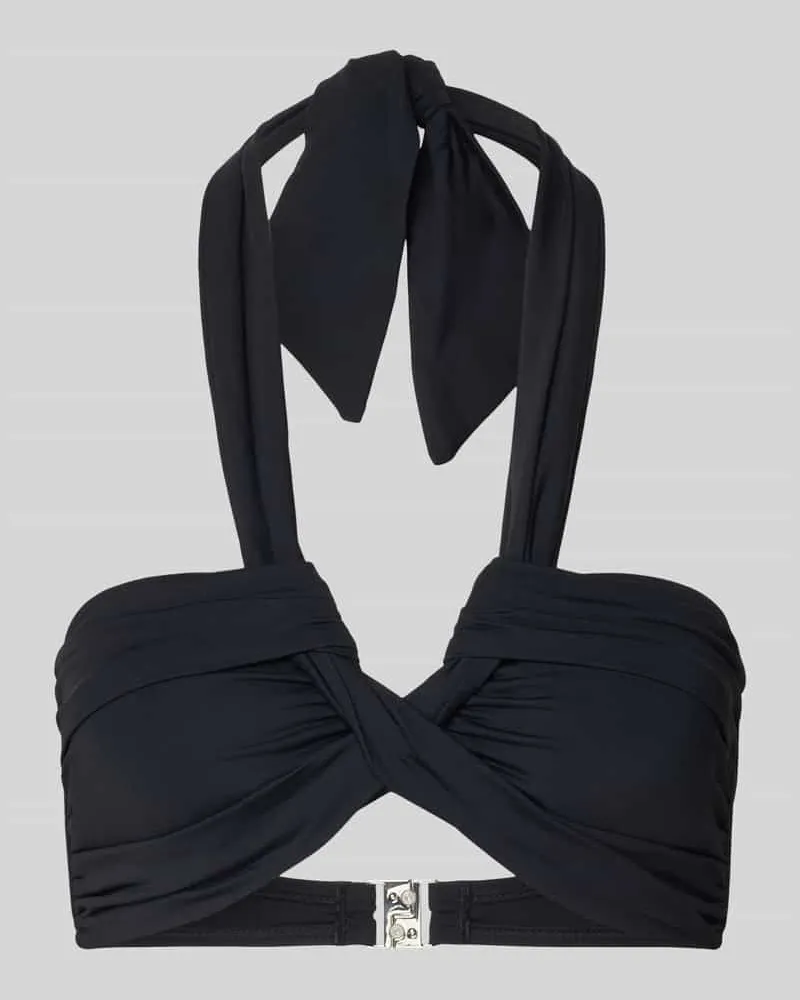 Seafolly Australia Bikini Oberteil in Falten-Optik Modell 'Collective Black