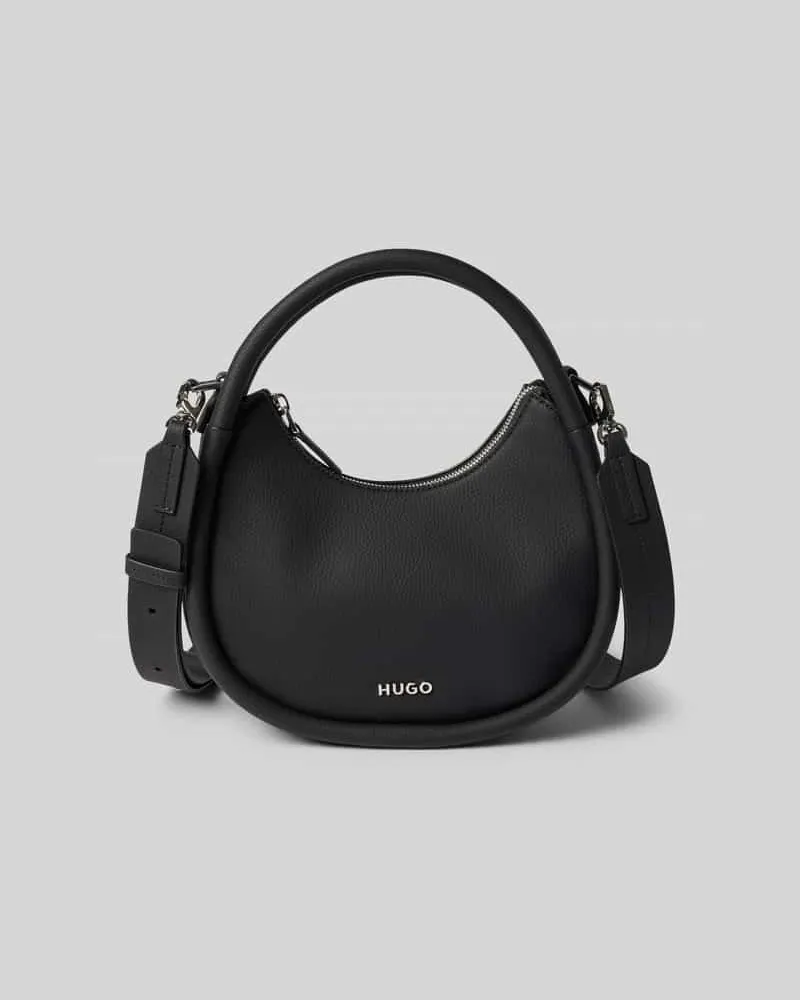 HUGO BOSS Umhängetasche mit Label-Applikation Modell 'Sivir Black