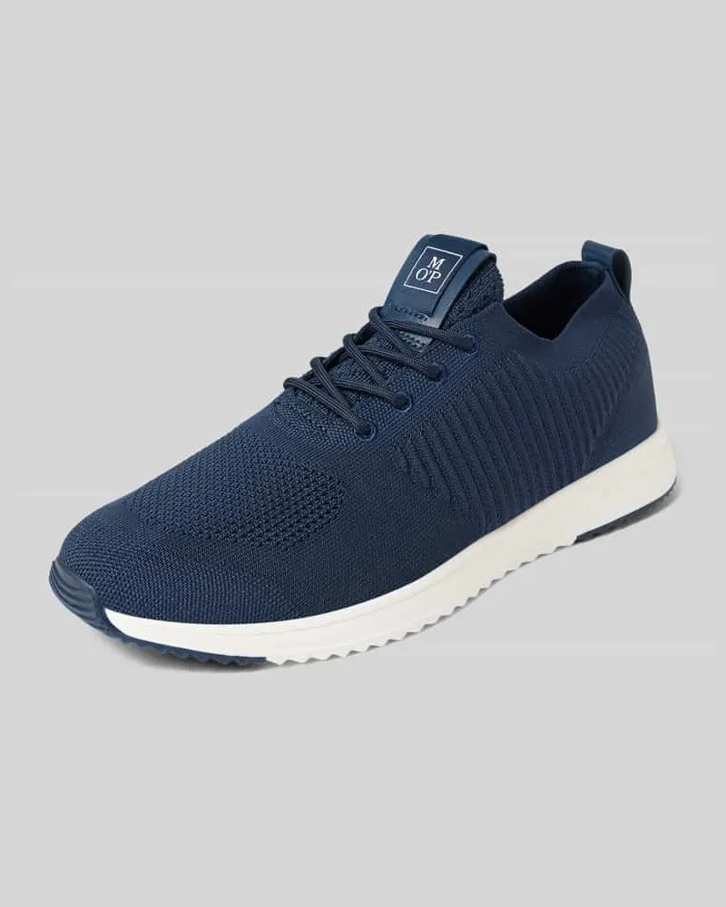 Marc O'Polo Sneaker mit Strukturmuster Modell 'Jasper Marine