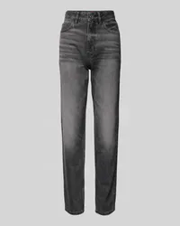 HUGO BOSS Straight Leg Jeans im 5-Pocket-Design Anthrazit