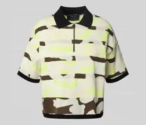 Strickshirt mit Umlegekragen