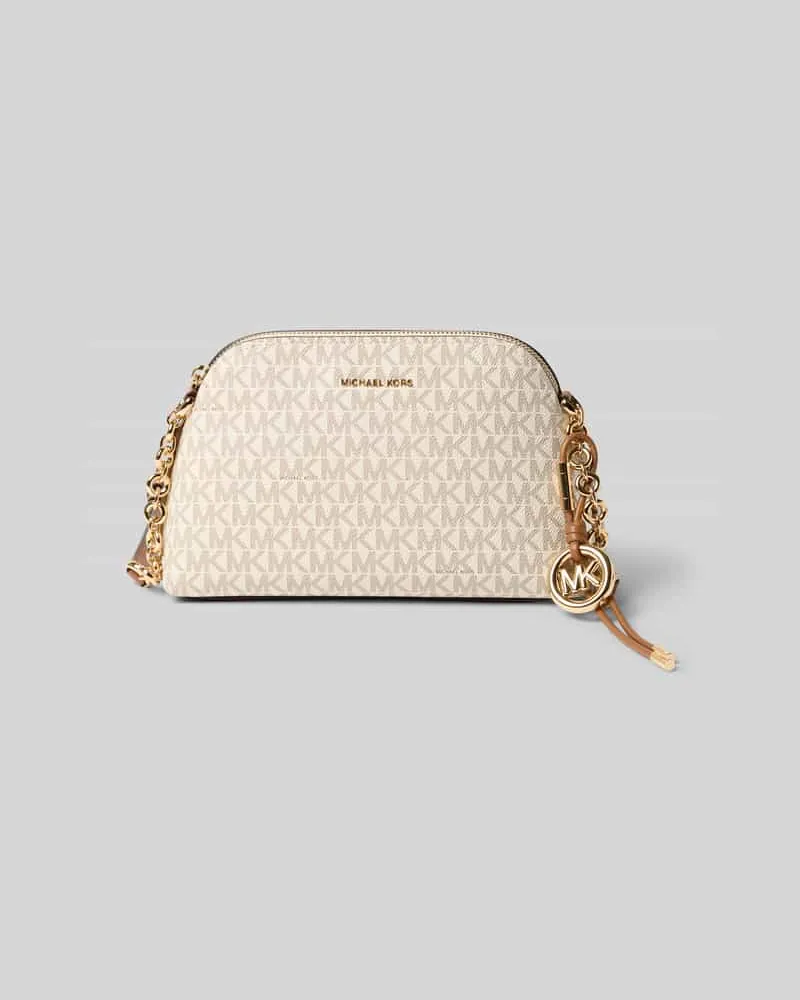 Michael Kors Handtasche mit Logo-Muster Modell 'FREDDIE Offwhite