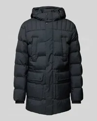 Geox Steppjacke mit Stehkragen Anthrazit