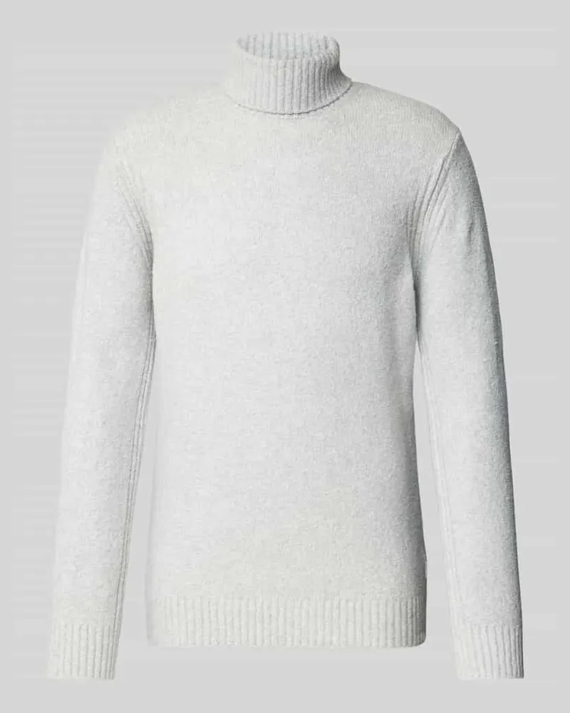 cinque Strickpullover mit Rollkragen Kitt