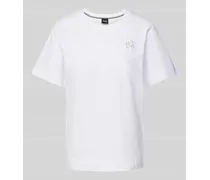 T-Shirt mit Label-Stitching Modell 'Elphi