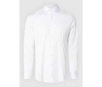 Slim Fit Business-Hemd aus Popeline Modell 'Santos