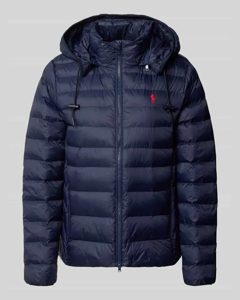 Ralph Lauren Steppjacke mit Kapuze Marine