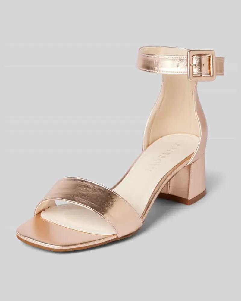 Rainbow Club Sandalette im Metallic-Look Modell 'Donnah Rose