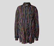 Longbluse mit Streifenmuster