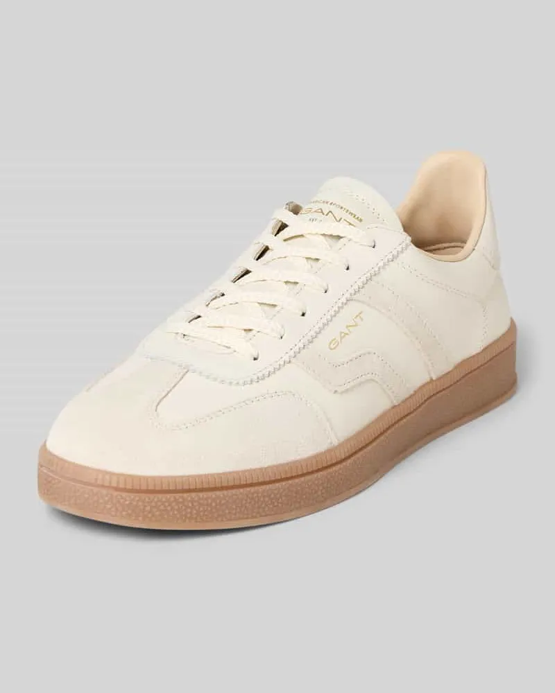 Gant Sneaker aus echtem Leder Modell 'Cuzima Weiss