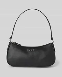 HUGO BOSS Handtasche mit Label-Details  Modell 'Chris Black