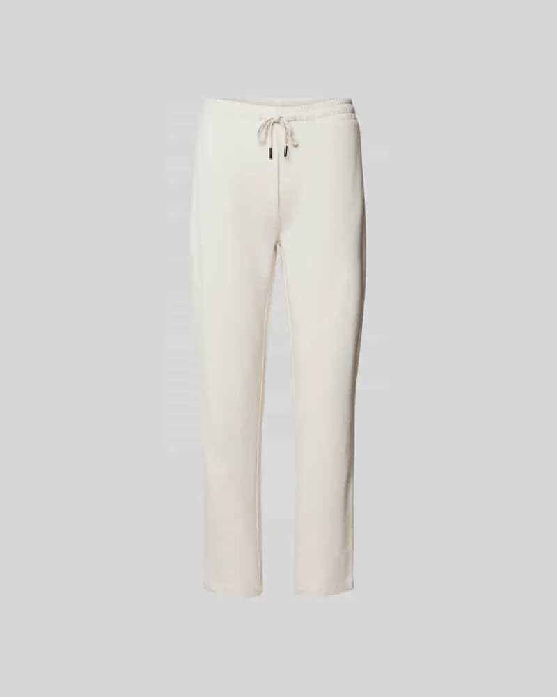 Juvia Slim Fit Sweatpants mit Tunnelzug Ecru