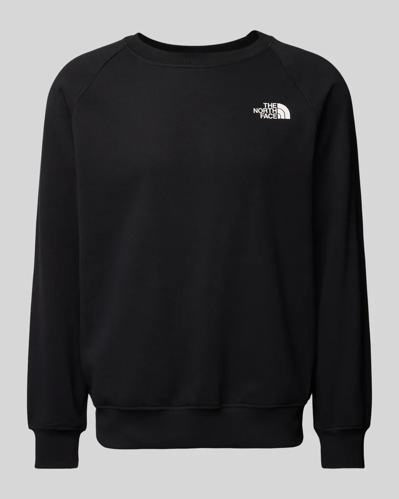 The North Face Sweatshirt mit Label-Stitching Modell 'RAGLAN REDBOX CREW Black