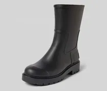 Gummistiefel mit Label-Detail