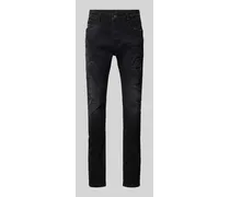 Slim Fit Jeans im 5-Pocket-Design Modell 'Noel