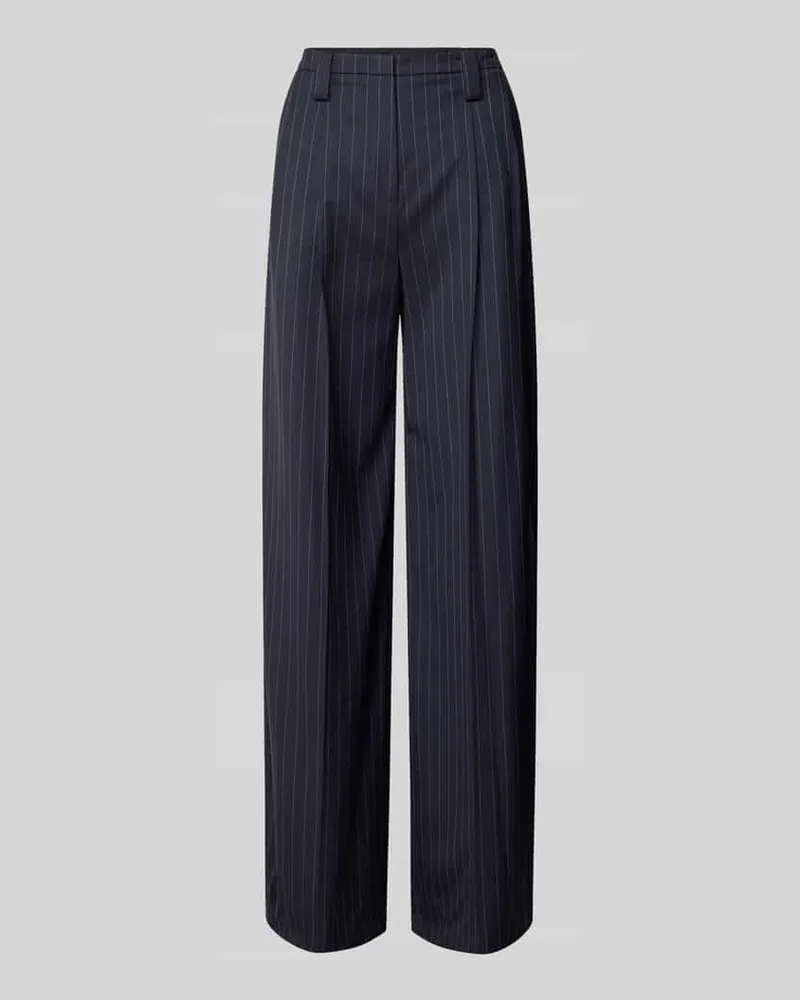 windsor. Stoffhose mit französischen Eingrifftaschen Marine